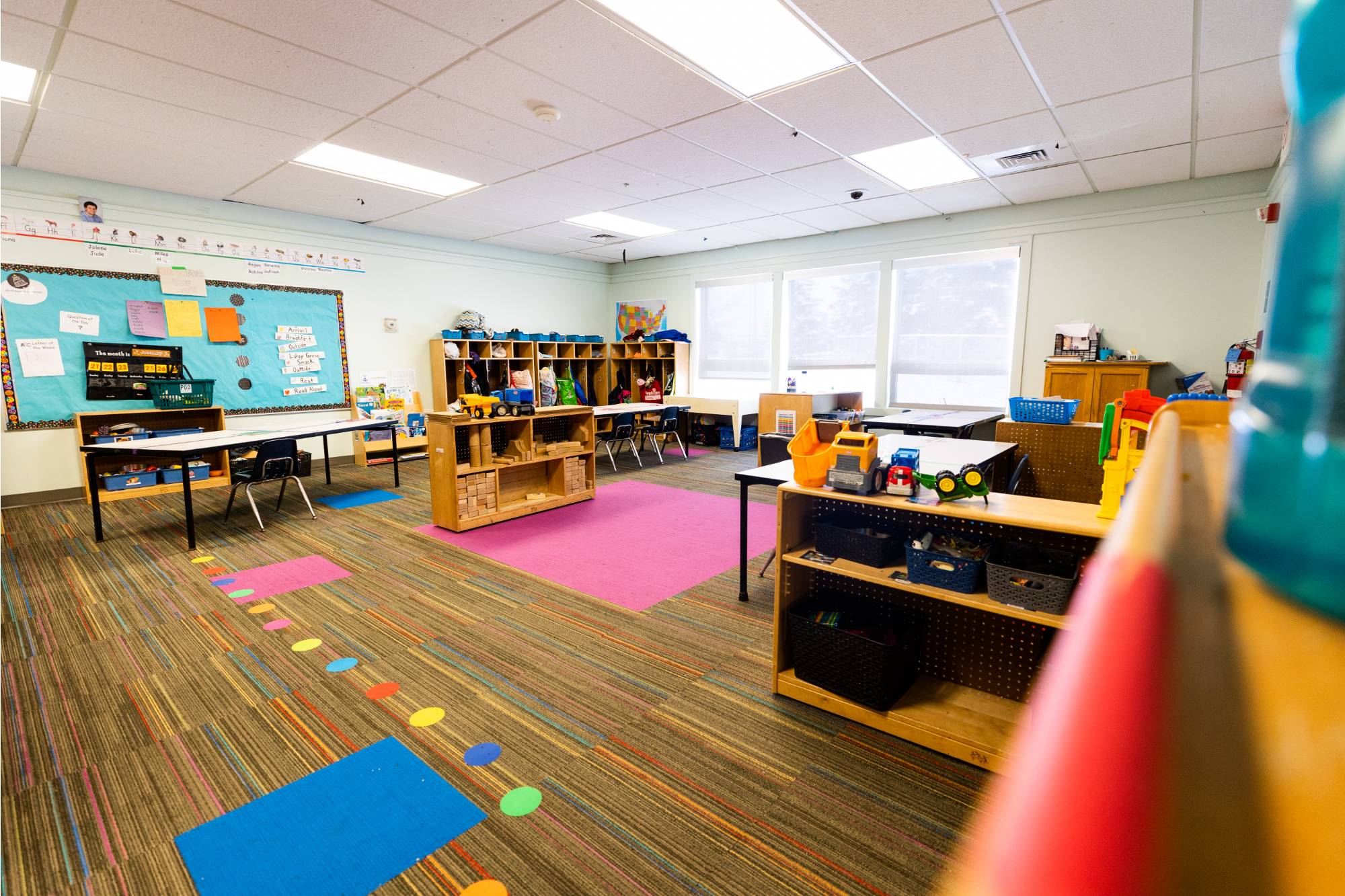 A Classroom in the Child Enrichment Center